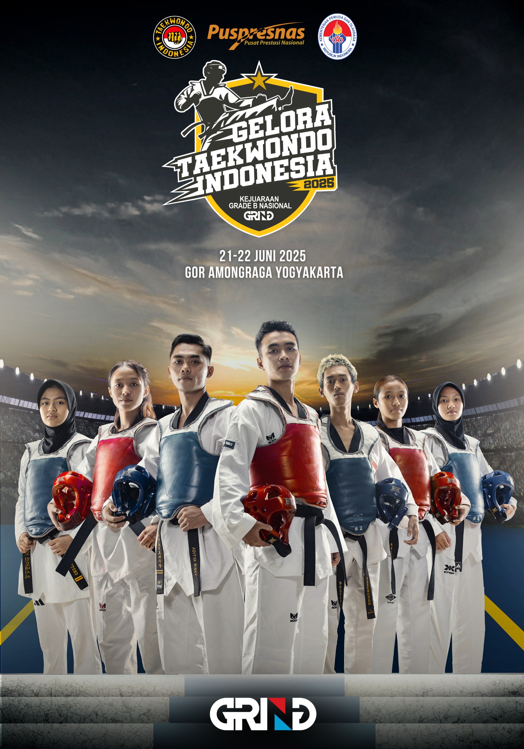 Panggung Juara Taekwondo Indonesia Taekwondo Indonesia Dojang sadhar